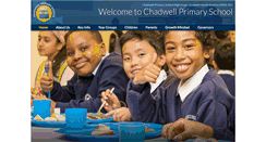 Desktop Screenshot of chadwellprimaryschool.co.uk