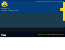 Tablet Screenshot of chadwellprimaryschool.co.uk